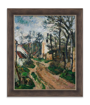 Road at Auvers-sur-Oise by Cézanne