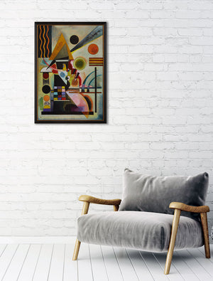 Swinging by Wassily Kandinsky